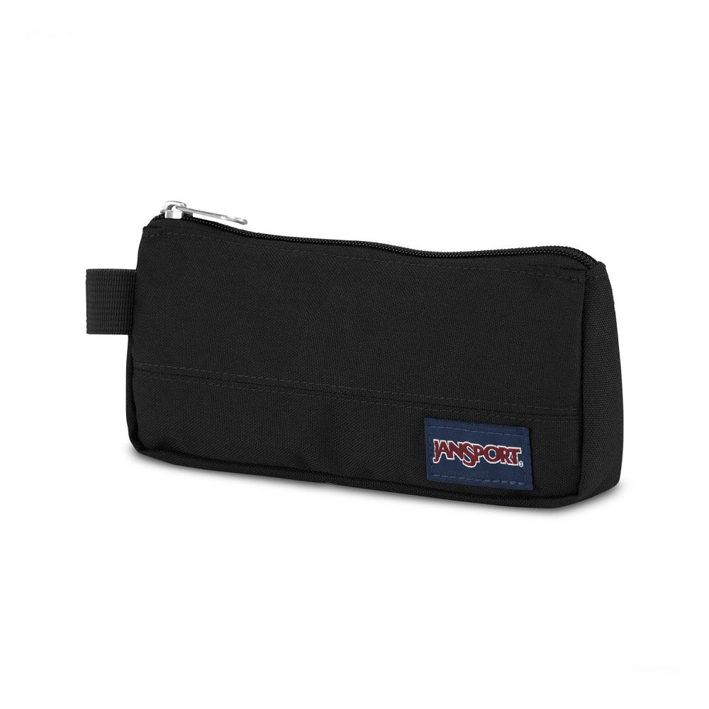 étuis à Crayons JanSport Basic Accessory Pouch Noir | IBB-45859175